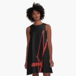 Signal black and red dress