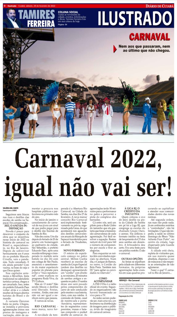 Bloco Cordão da Bola Preta abre sábado de Carnaval no Rio seguido